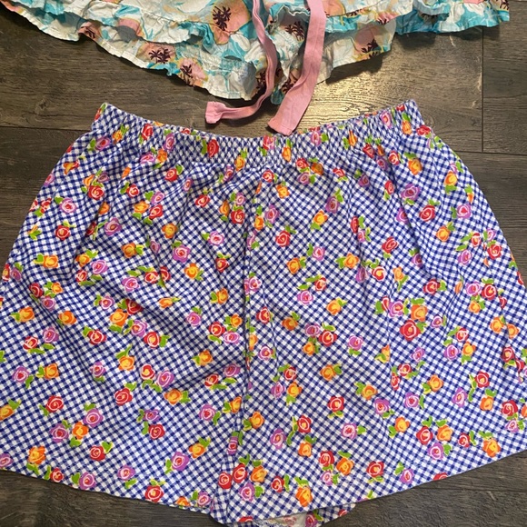 2 Pairs of Sleep Shorts SZ LG & SM - Picture 4 of 6